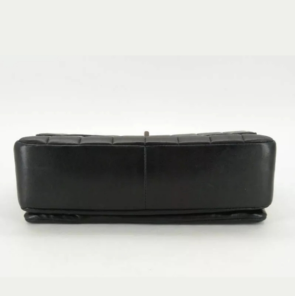 CHANEL Chocolate Bar Black Lambskin Crossbody Bag - Picture 3 of 10